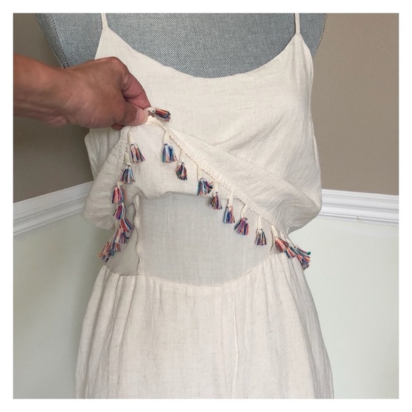 NWT Paper Crane linen blend romper - Picture 4 of 8